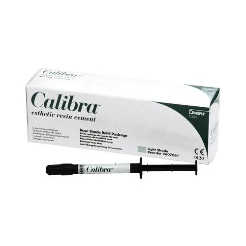 Dentsply 607065 Calibra Light Dual Cure Resin Cement Syringe Opaque 2 Gm Dentsply 607065 Calibra Light Dual Cure Resin Cement Syringe Opaque 2 Gm